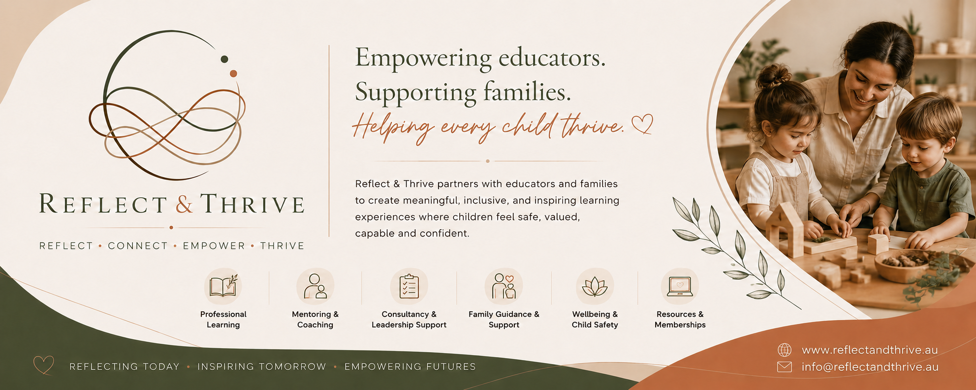 Reflect & Thrive: empowering educators, supporting families and helping every child thrive